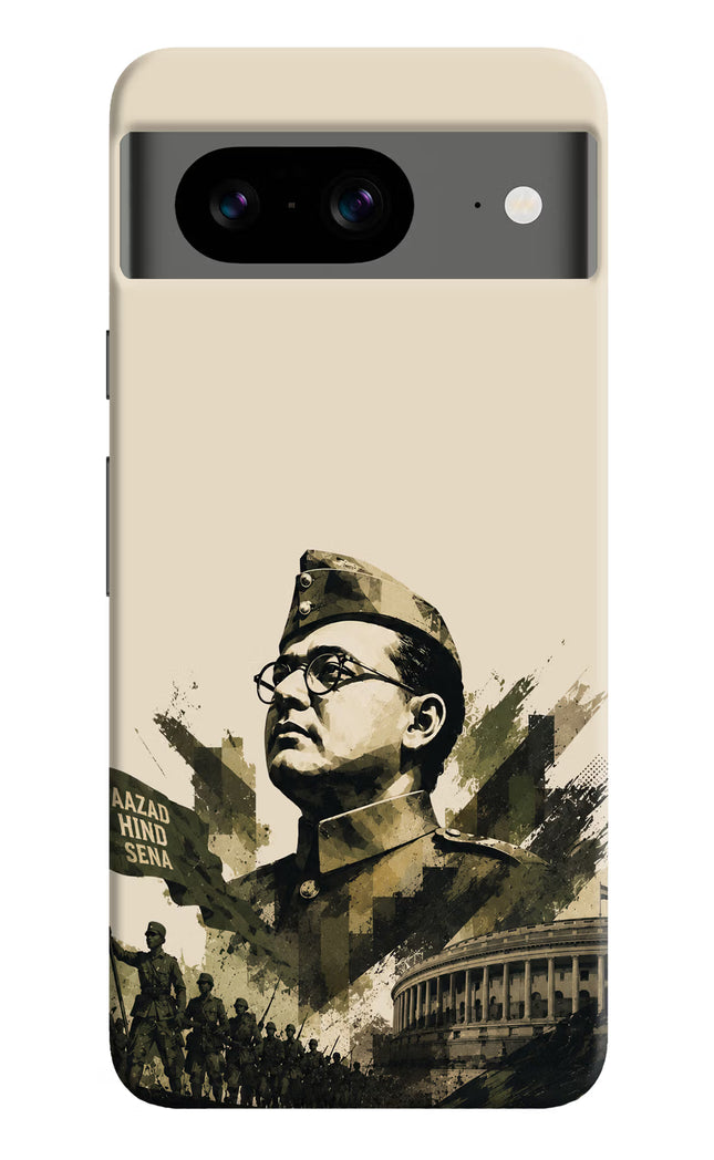 Netaji Rising Google Pixel 8 Hard Case Back Cover by Casekaro