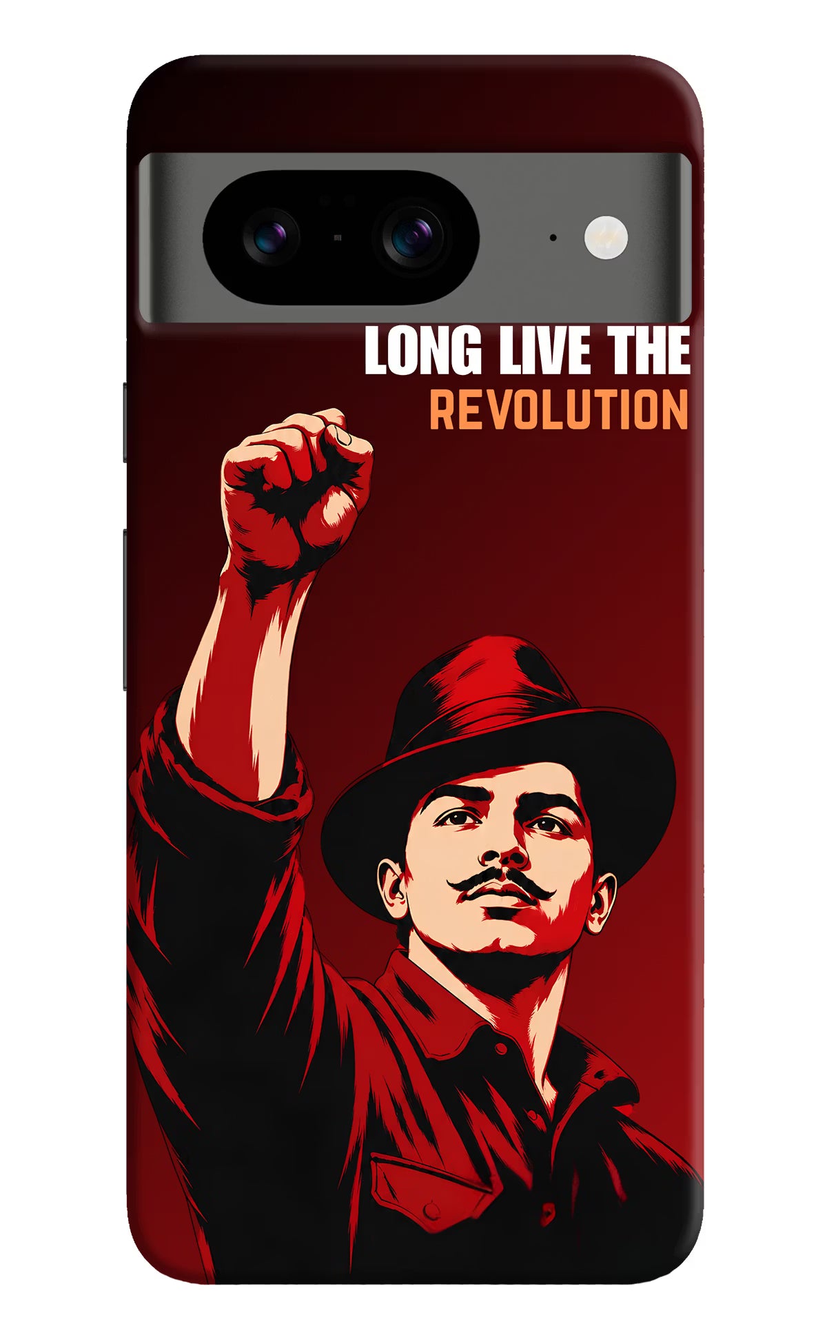 Bhagat Singh Revolution Google Pixel 8 Back Cover