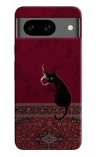 Midnight Cat Google Pixel 8 Back Cover