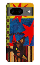 Pop Cat Google Pixel 8 Back Cover