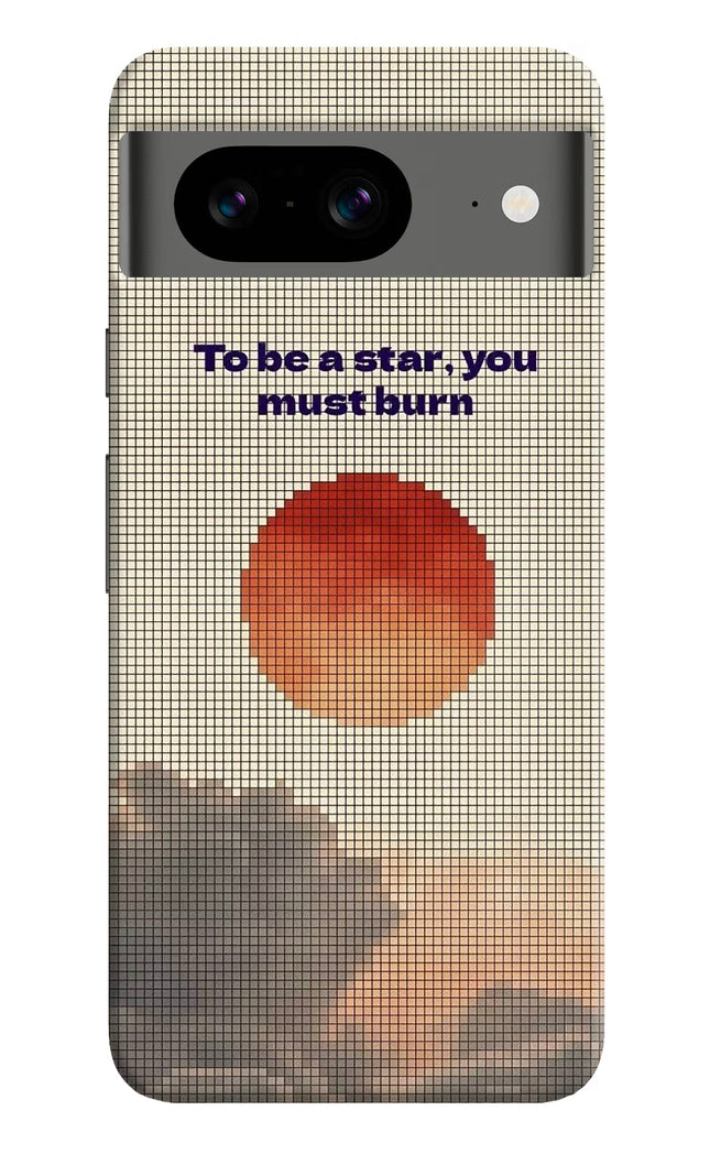 Pixel Sun Google Pixel 8 Hard Case Back Cover by Casekaro