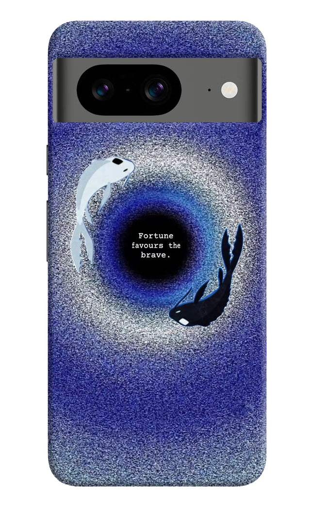 Dark Koi Google Pixel 8 Hard Case Back Cover by Casekaro