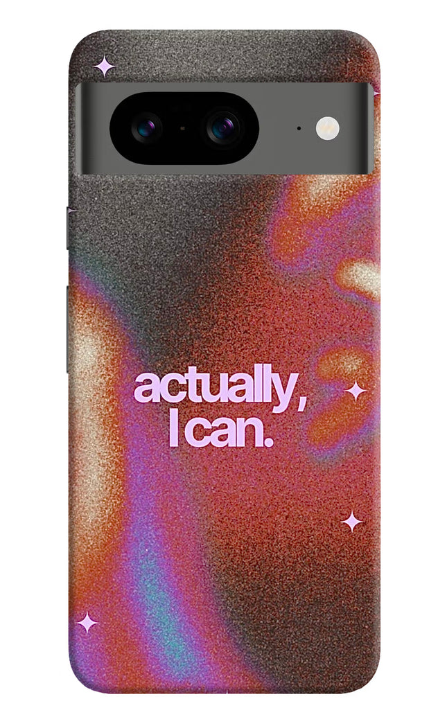 Pink Aura Google Pixel 8 Hard Case Back Cover by Casekaro