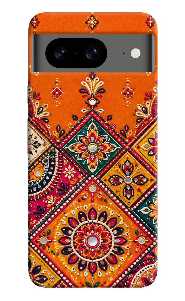 Kutch Glow Google Pixel 8 Hard Case Back Cover by Casekaro