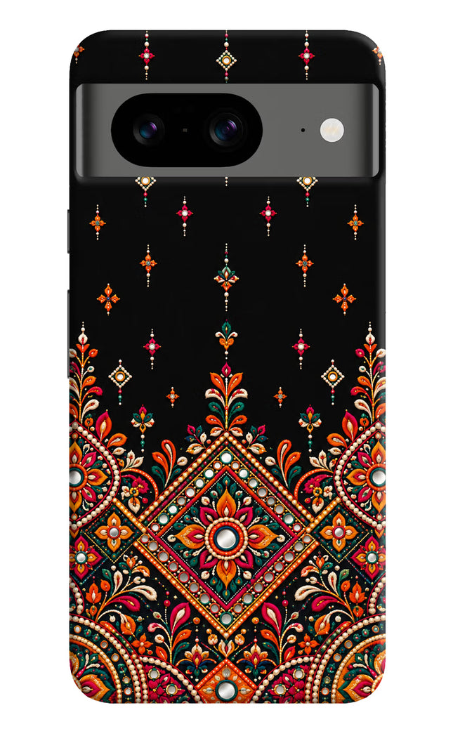 Noir Mehfil Google Pixel 8 Hard Case Back Cover by Casekaro