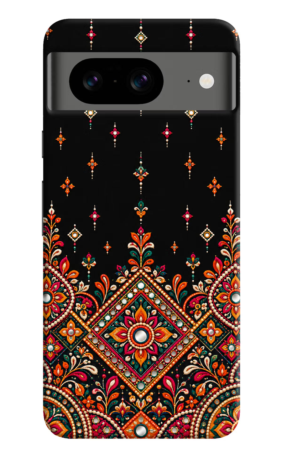Noir Mehfil Google Pixel 8 Back Cover, Hard case