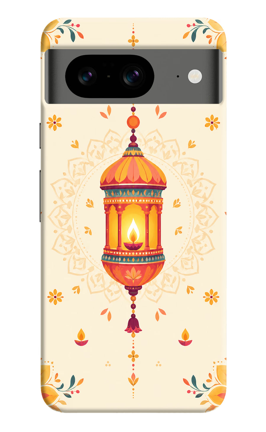 Golden Lantern Google Pixel 8 Back Cover, Hard case