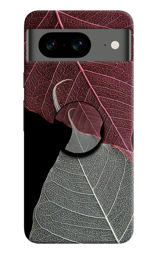 Leaf Pattern Google Pixel 8 Pop Case by Casekaro