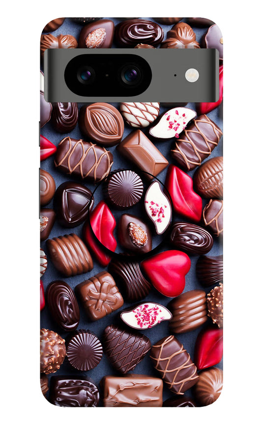 Chocolates Google Pixel 8 Pop Case by Casekaro