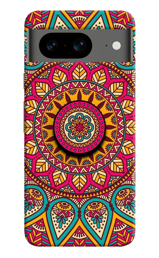 Mandala Google Pixel 8 Pop Case by Casekaro