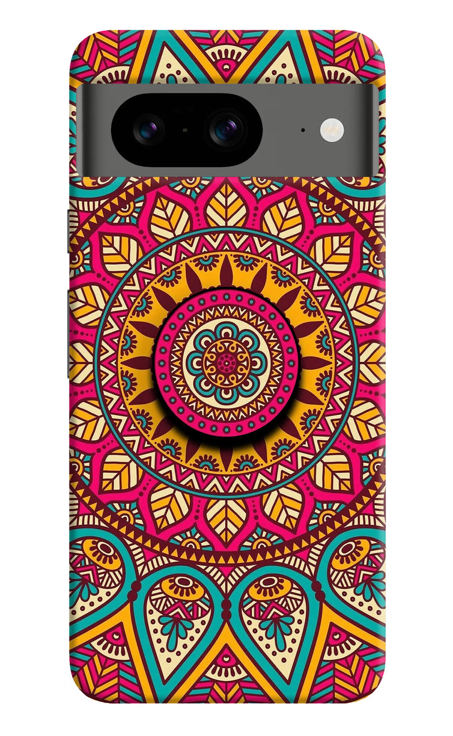 Mandala Google Pixel 8 Pop Case, Hard case