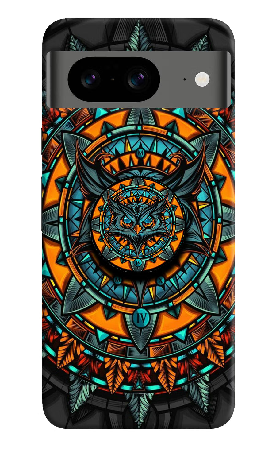 Angry Owl Google Pixel 8 Pop Case, Hard case