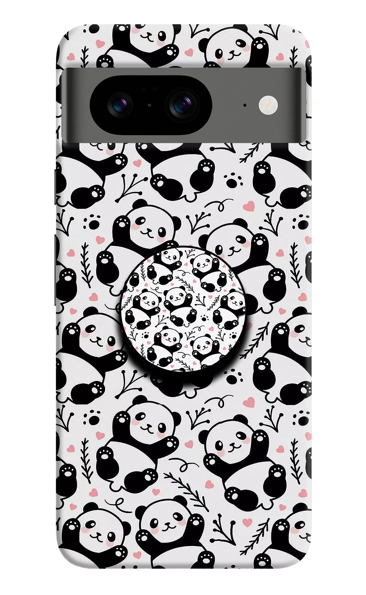 Cute Panda Google Pixel 8 Pop Case