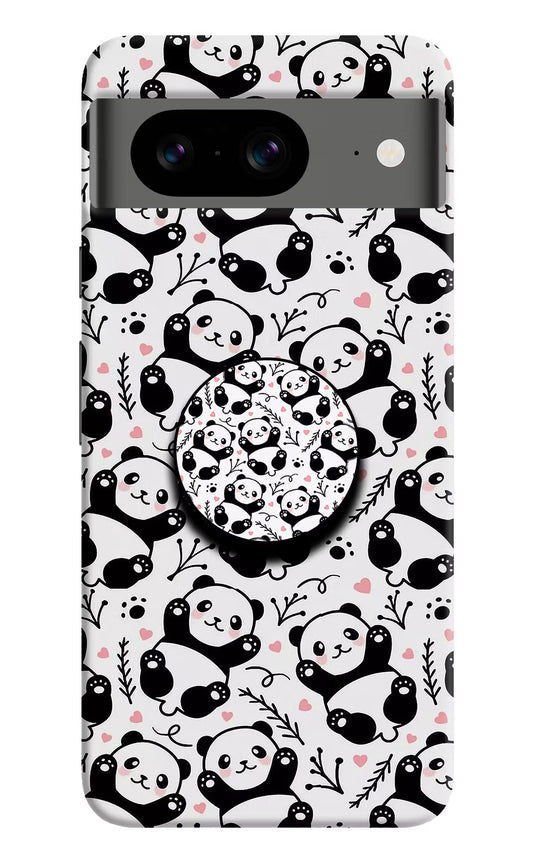 Cute Panda Google Pixel 8 Pop Case by Casekaro