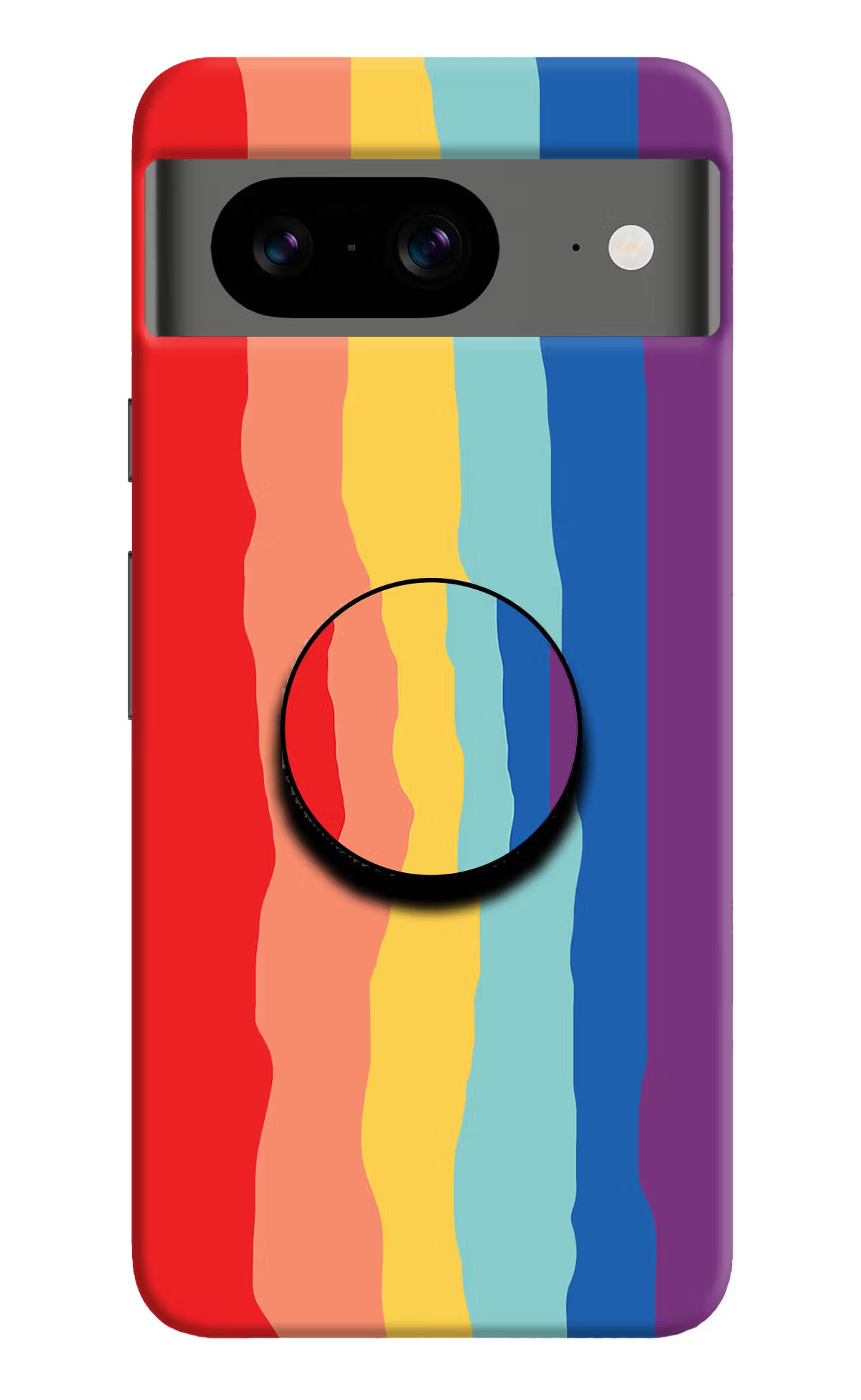 Rainbow Google Pixel 8 Pop Case by Casekaro