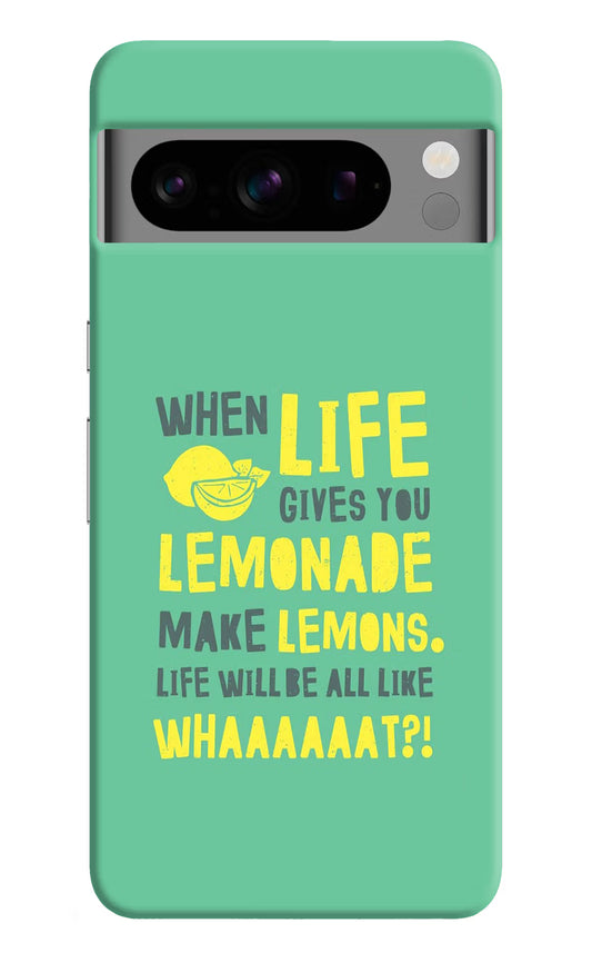 Quote Google Pixel 8 Pro Hard Case Back Cover by Casekaro