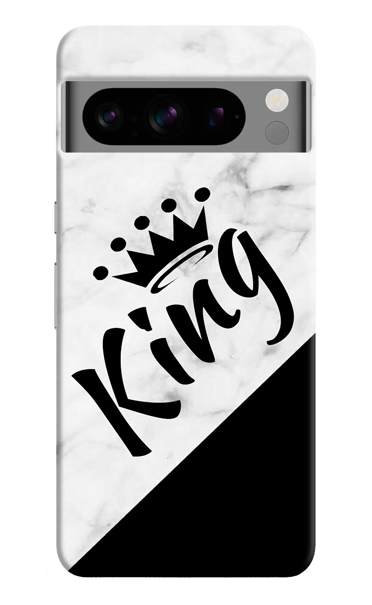 King Google Pixel 8 Pro Hard Case Back Cover by Casekaro