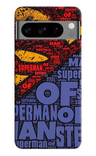 Superman Google Pixel 8 Pro Hard Case Back Cover by Casekaro