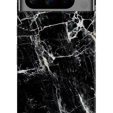 Black Marble Texture Google Pixel 8 Pro Hard Case Back Cover by Casekaro