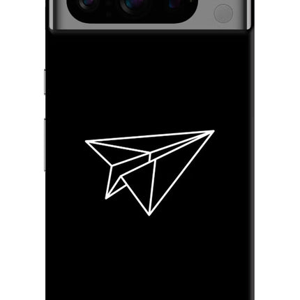 Paper Plane White Google Pixel 8 Pro Hard Case Back Cover by Casekaro