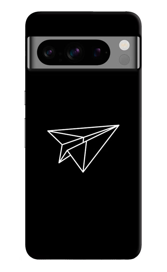Paper Plane White Google Pixel 8 Pro Hard Case Back Cover by Casekaro