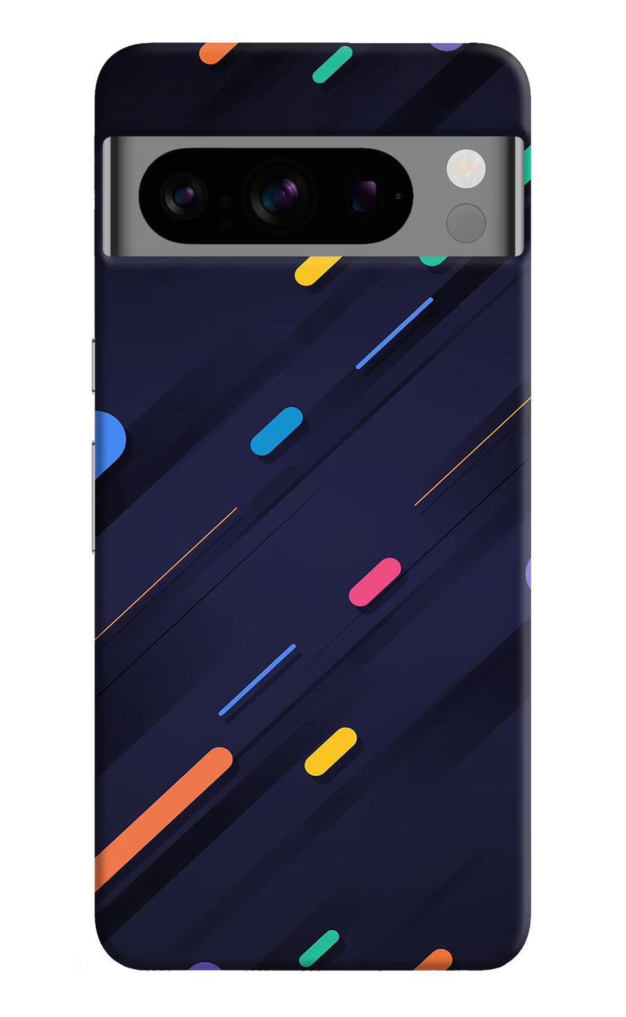 Abstract Design Google Pixel 8 Pro Back Cover, Hard case