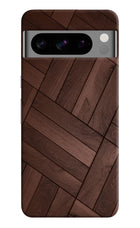 Wooden Texture Design Google Pixel 8 Pro Hard Case Back Cover by Casekaro