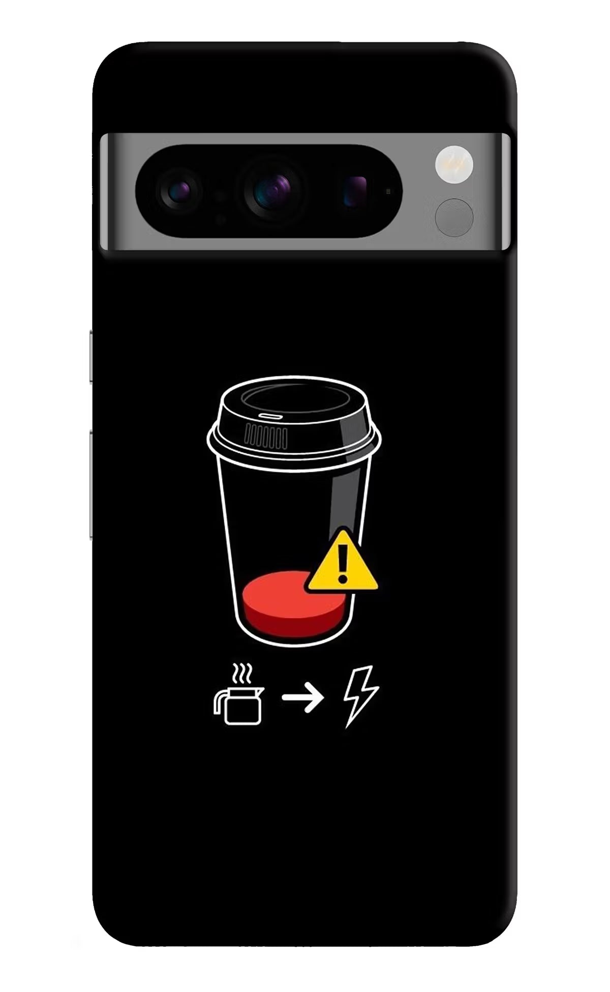 Coffee Google Pixel 8 Pro Hard Case Back Cover by Casekaro