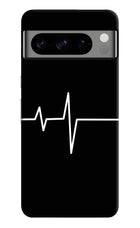 Heart Beats Google Pixel 8 Pro Hard Case Back Cover by Casekaro