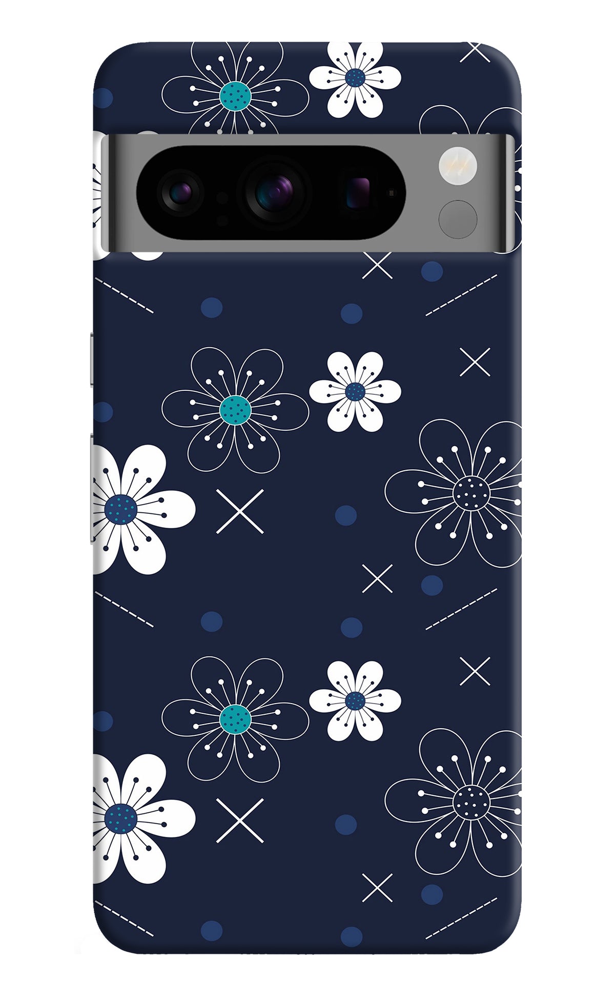 Flowers Google Pixel 8 Pro Back Cover