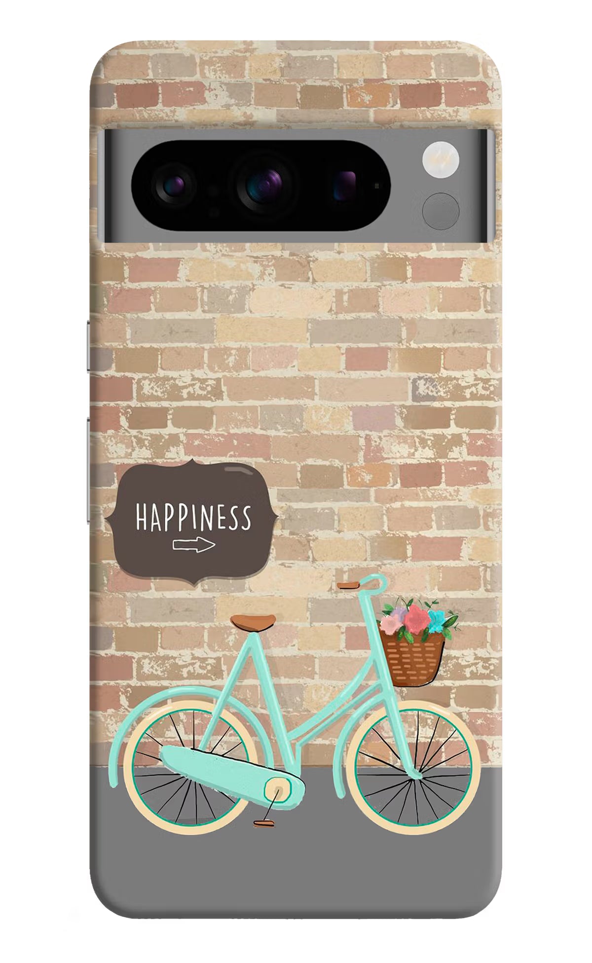 Happiness Artwork Google Pixel 8 Pro Hard Case Back Cover by Casekaro