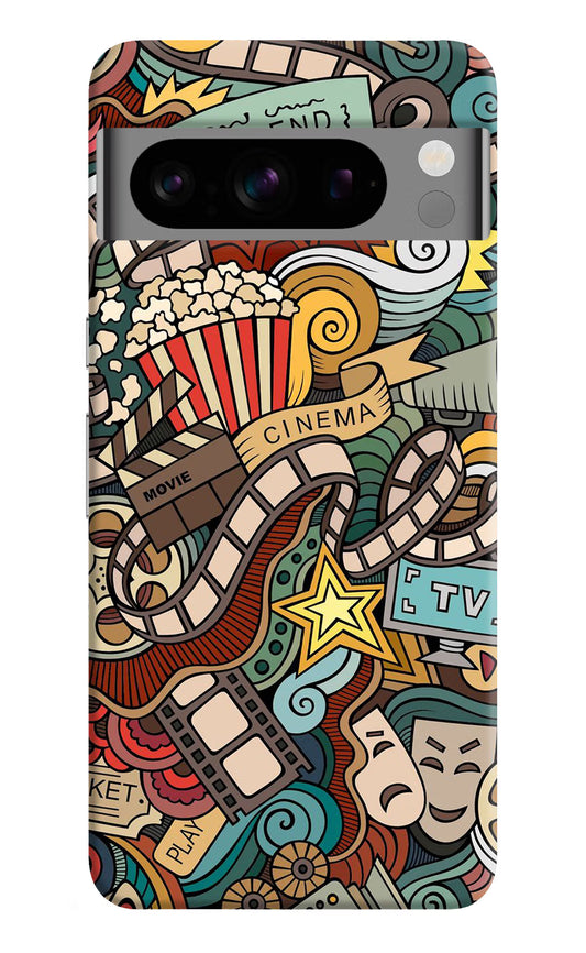 Cinema Abstract Google Pixel 8 Pro Hard Case Back Cover by Casekaro
