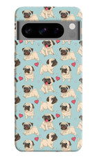 Pug Dog Google Pixel 8 Pro Hard Case Back Cover by Casekaro