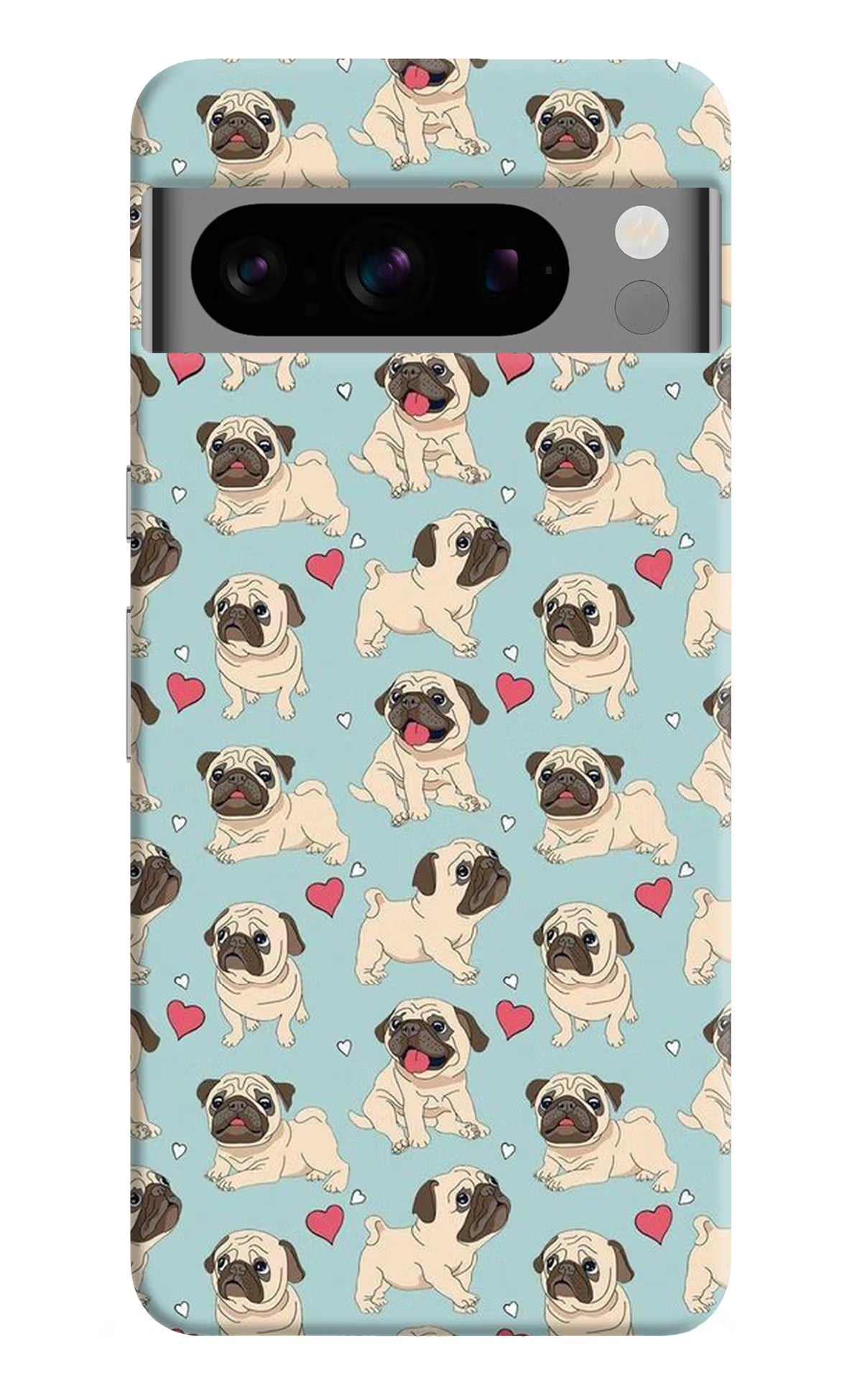 Pug Dog Google Pixel 8 Pro Hard Case Back Cover by Casekaro