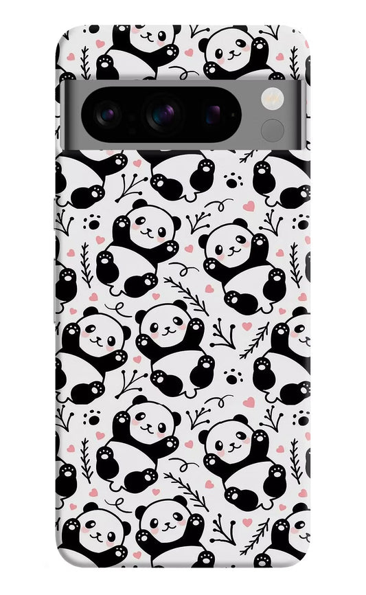 Cute Panda Google Pixel 8 Pro Hard Case Back Cover by Casekaro
