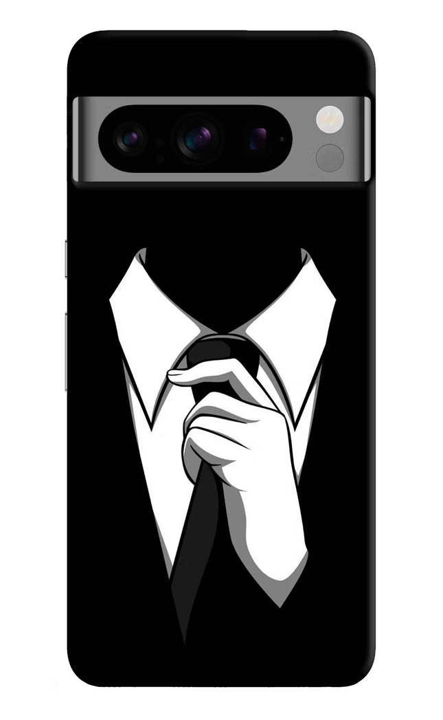 Black Tie Google Pixel 8 Pro Hard Case Back Cover by Casekaro