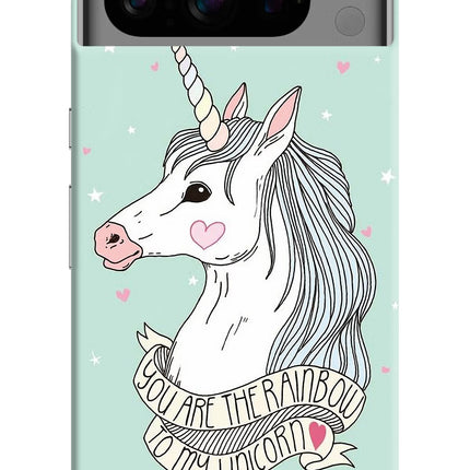 Unicorn Wallpaper Google Pixel 8 Pro Hard Case Back Cover by Casekaro