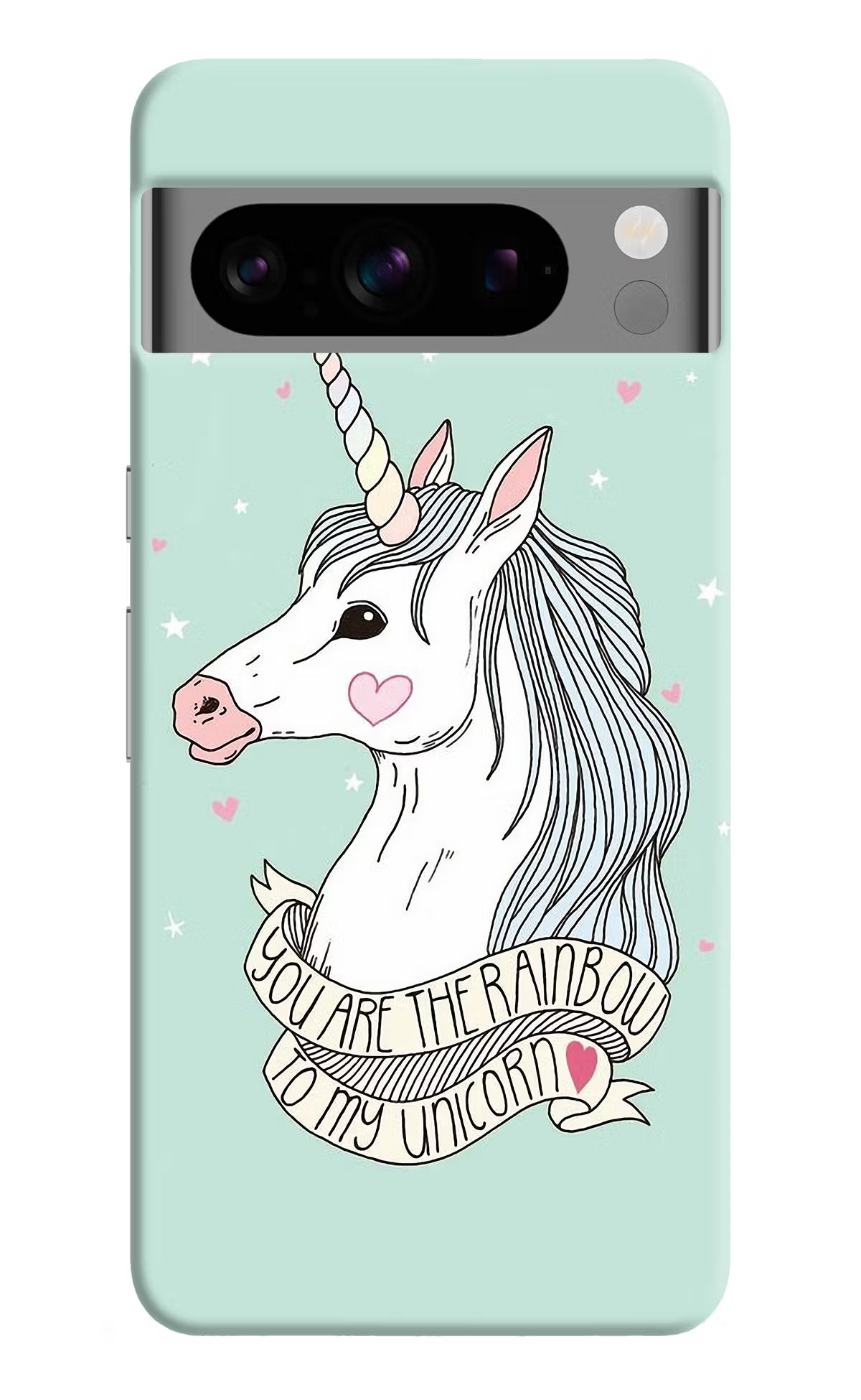 Unicorn Wallpaper Google Pixel 8 Pro Hard Case Back Cover by Casekaro