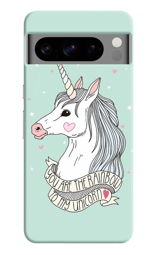 Unicorn Wallpaper Google Pixel 8 Pro Hard Case Back Cover by Casekaro