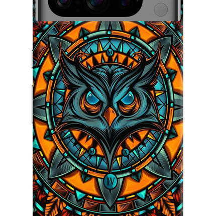 Angry Owl Art Google Pixel 8 Pro Hard Case Back Cover by Casekaro