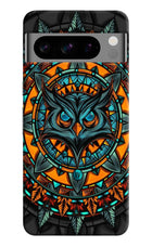Angry Owl Art Google Pixel 8 Pro Hard Case Back Cover by Casekaro