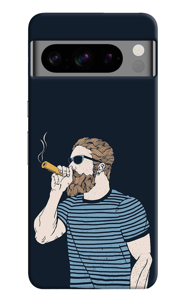 Smoking Google Pixel 8 Pro Hard Case Back Cover by Casekaro