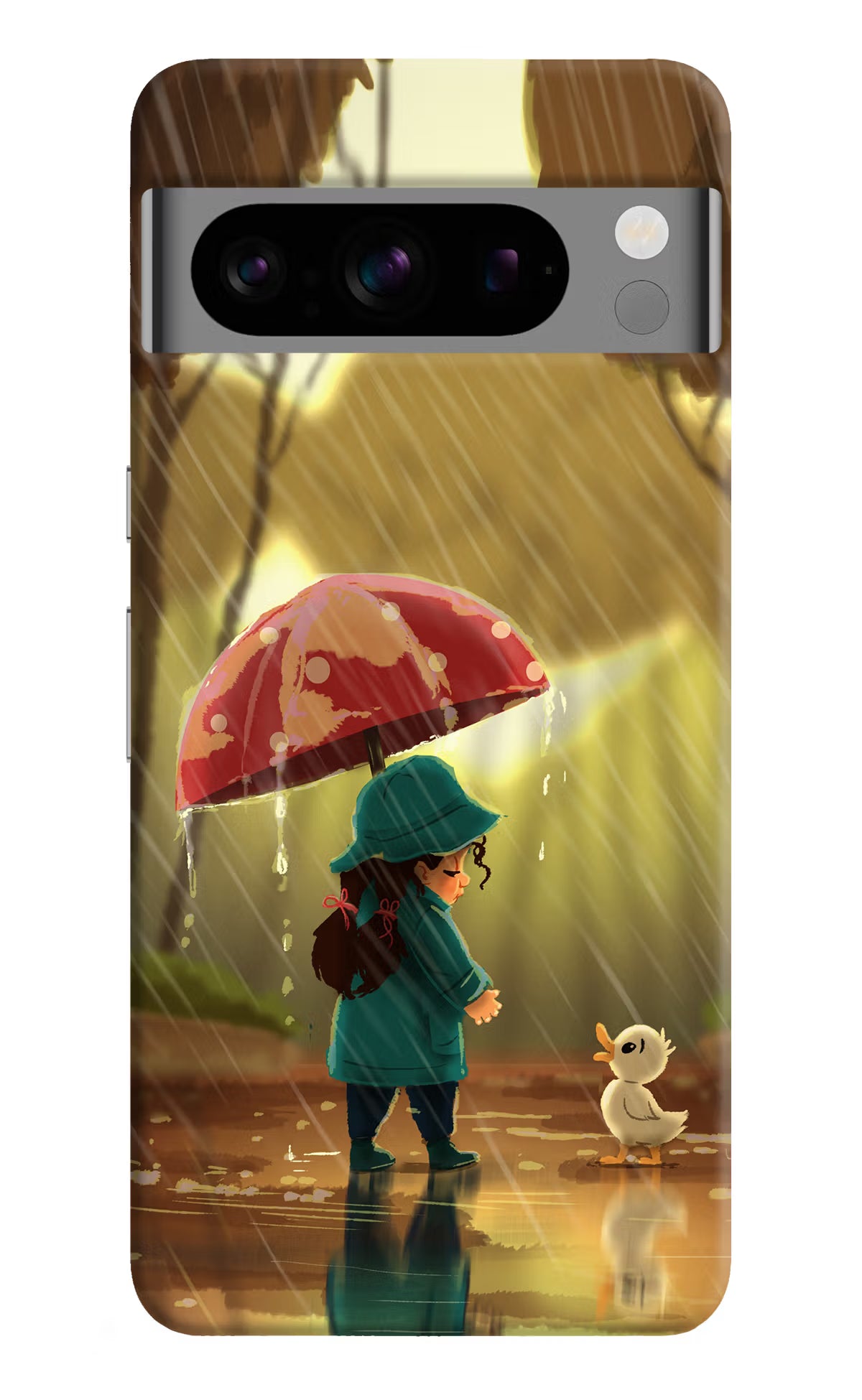 Rainy Day Google Pixel 8 Pro Hard Case Back Cover by Casekaro