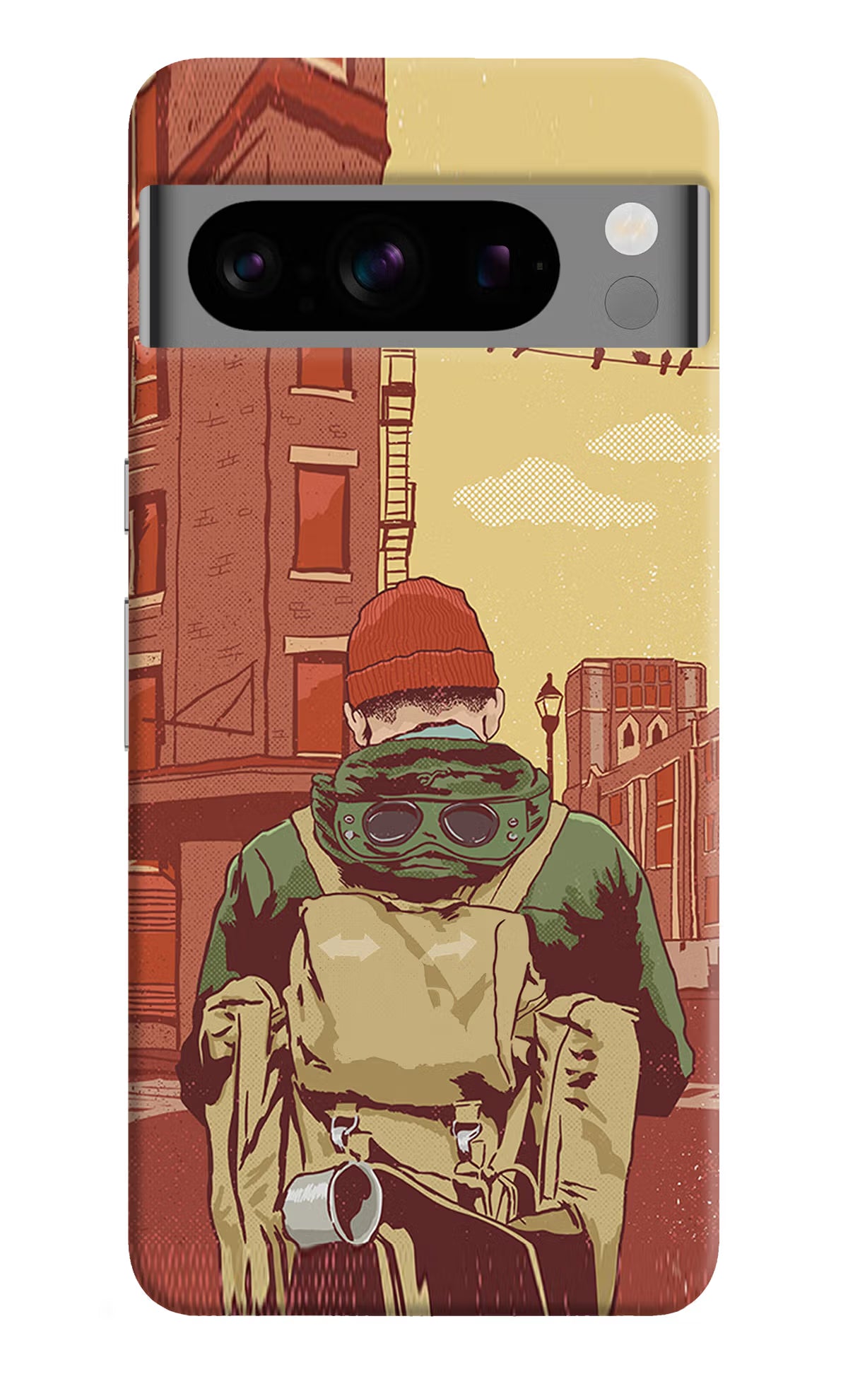 Adventurous Google Pixel 8 Pro Hard Case Back Cover by Casekaro