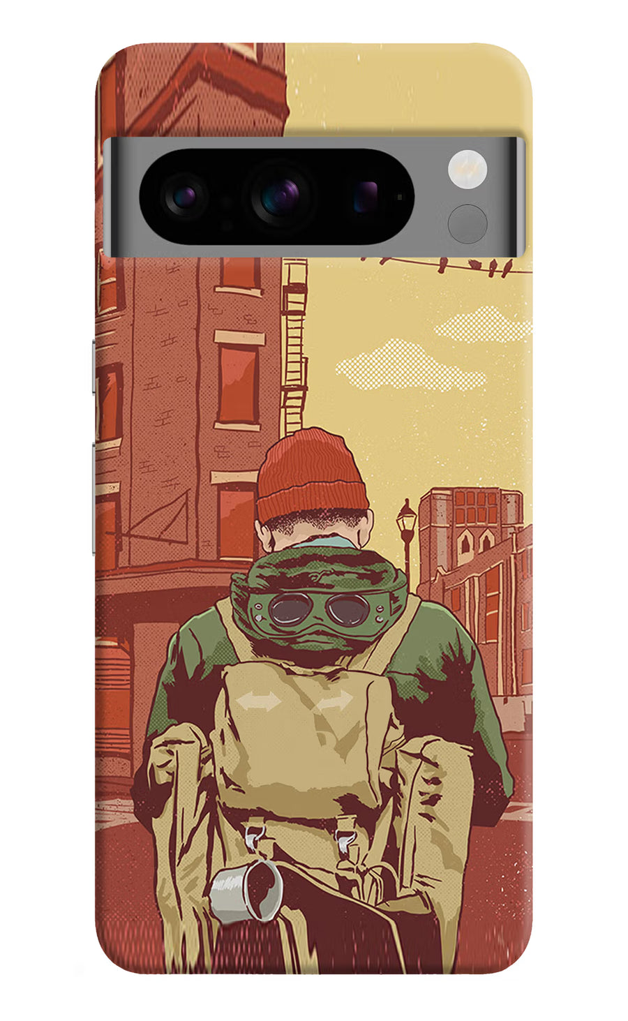 Adventurous Google Pixel 8 Pro Back Cover, Hard case