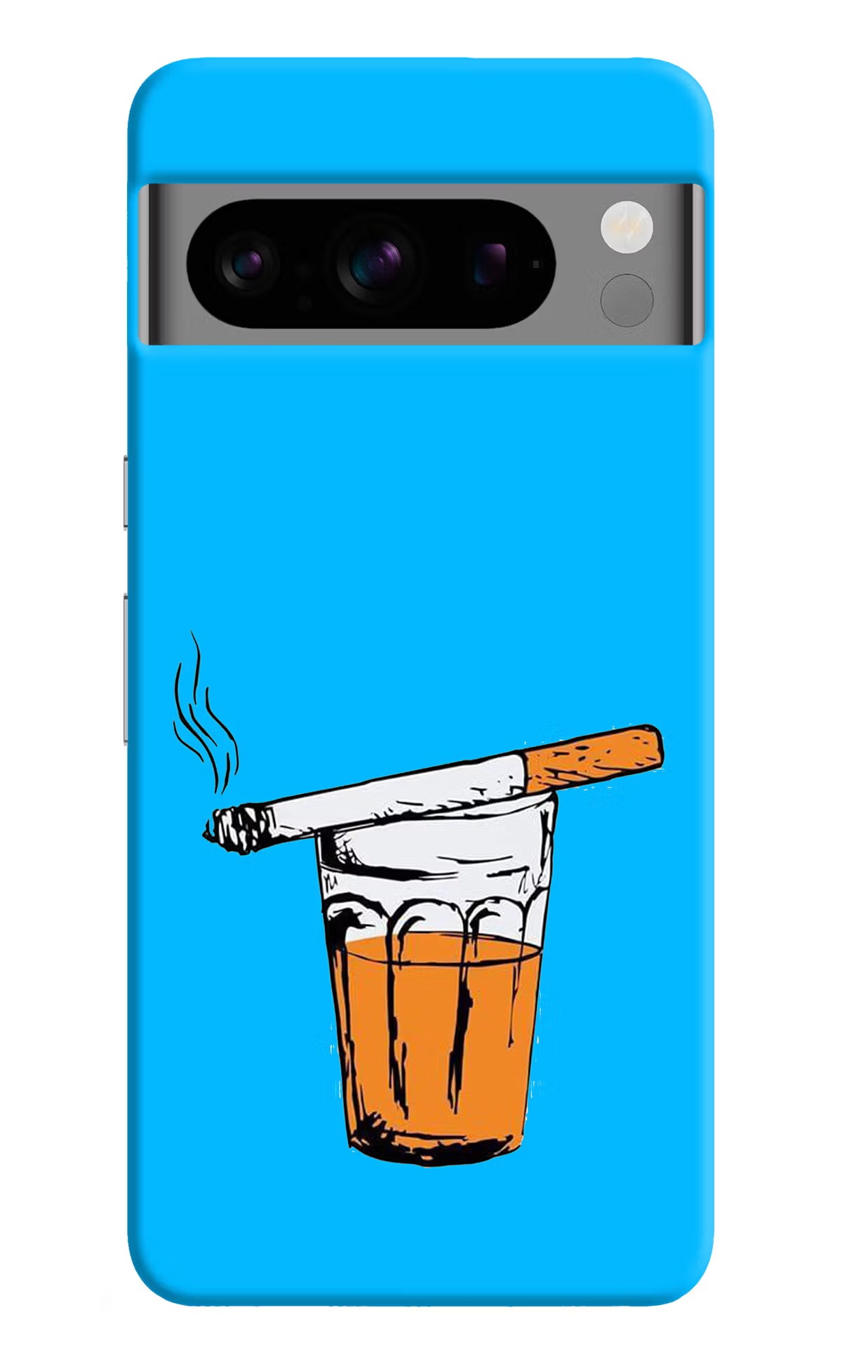 Chai Sutta Google Pixel 8 Pro Hard Case Back Cover by Casekaro
