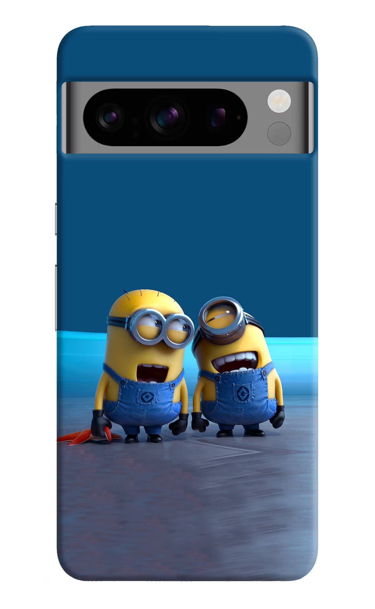 Minion Laughing Google Pixel 8 Pro Hard Case Back Cover by Casekaro