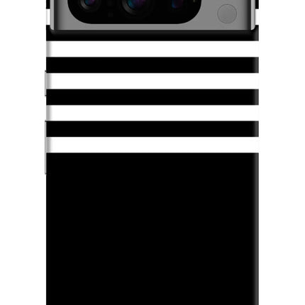 Black and White Print Google Pixel 8 Pro Hard Case Back Cover by Casekaro