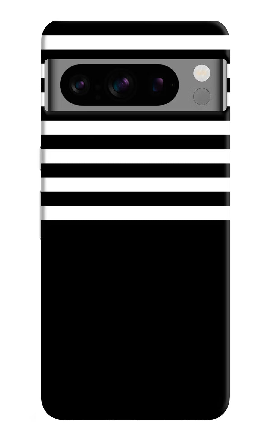 Black and White Print Google Pixel 8 Pro Back Cover, Hard case