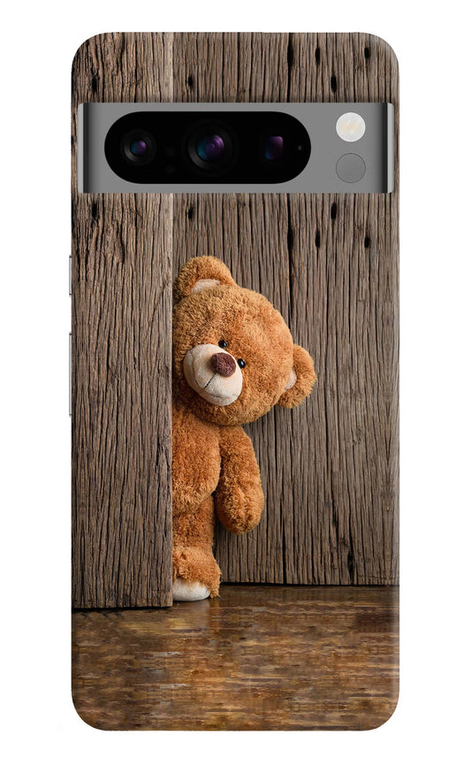 Teddy Wooden Google Pixel 8 Pro Hard Case Back Cover by Casekaro